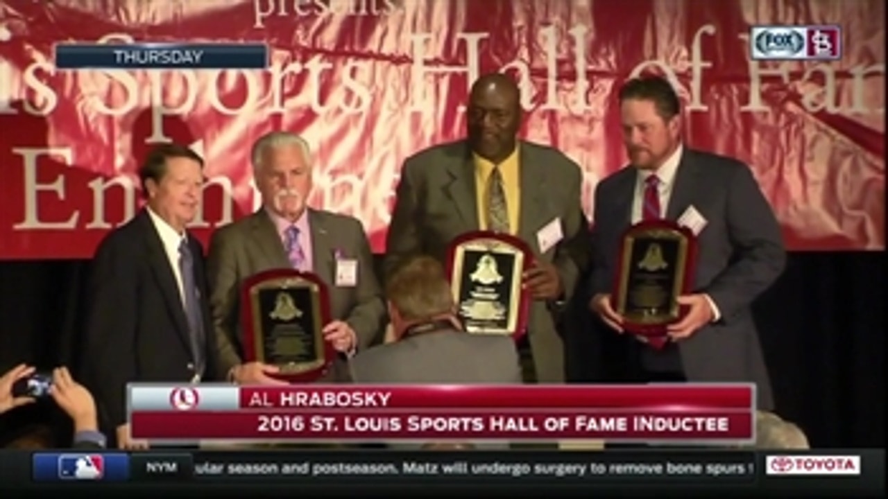 Al Hrabosky inducted into St. Louis Sports Hall of Fame