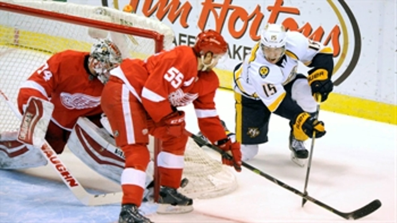 Preds no match for Red Wings