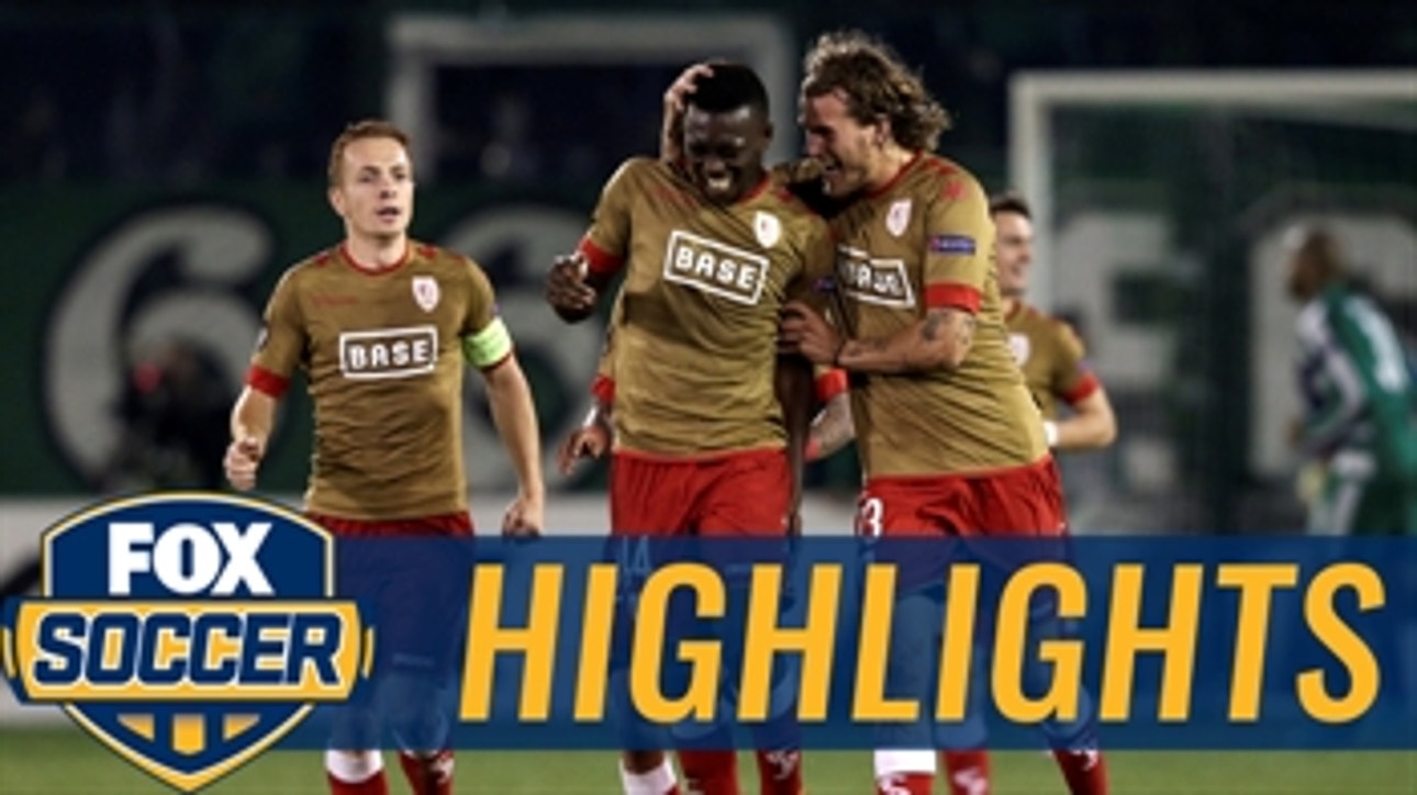 Cisse's powerful shot gives Standard Liege the lead ' 2016-17 UEFA Europa League Highlights