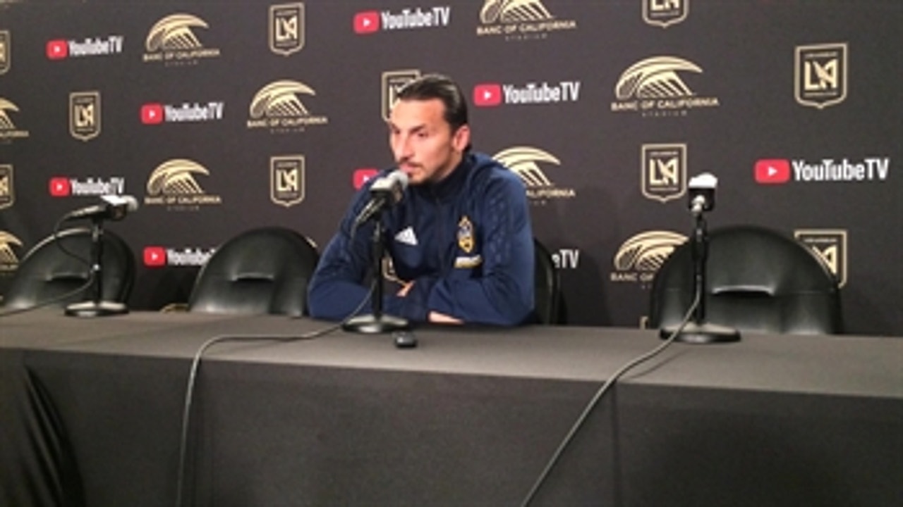 Zlatan Ibrahimovic: unfazed by Galaxy's late heroics, underwhelmed with MLS stadium