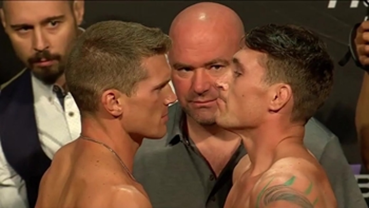 Stephen Thompson vs Darren Till 'FACE-OFF ' WEIGH-IN ' UFC FIGHT NIGHT