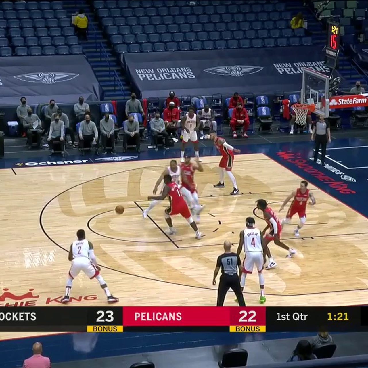 HIGHLIGHTS Kira Lewis runs the floor and finishes with a Dunk FOX Sports