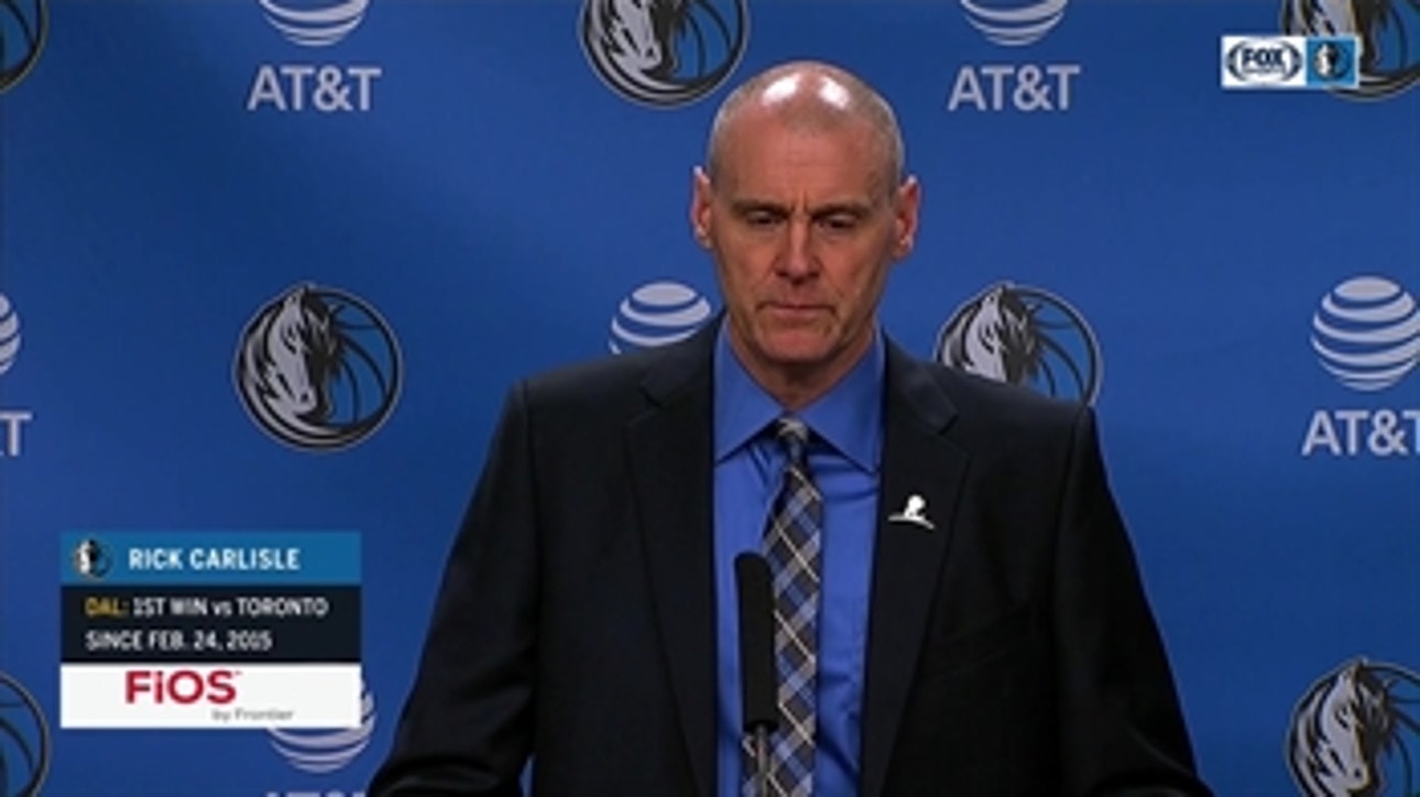 Rick Carlisle: Dennis Smith Jr. & Wesley Matthews were the engine for the win