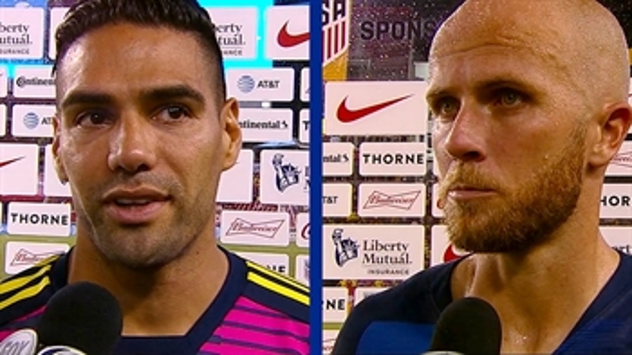Hear from Radamel Falcao and Michael Bradley after Colombia's 4-2 win over the United States