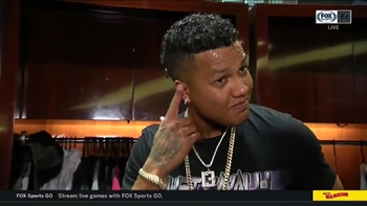 Starlin Castro discusses helping young players grow and improve
