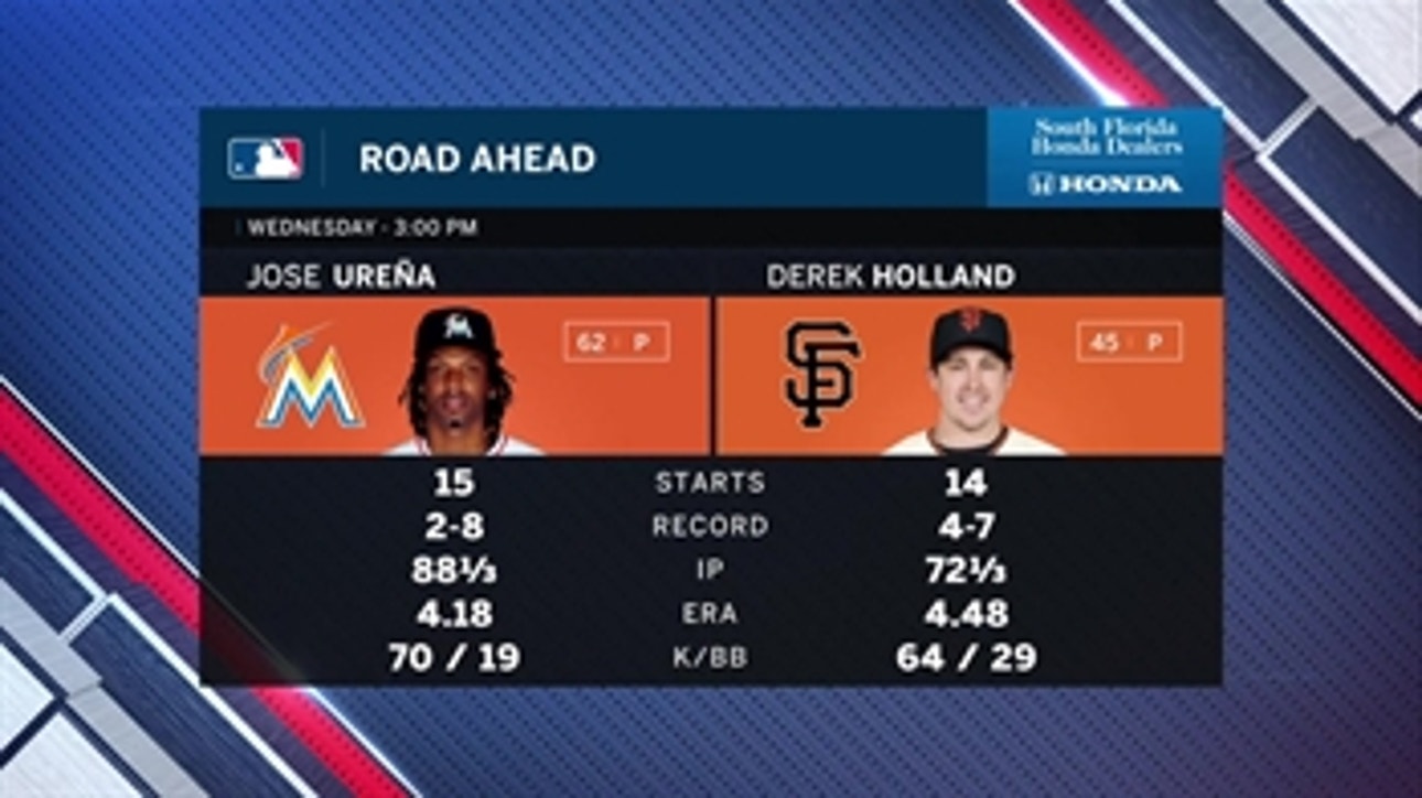 Marlins look to leave San Francisco with a series win