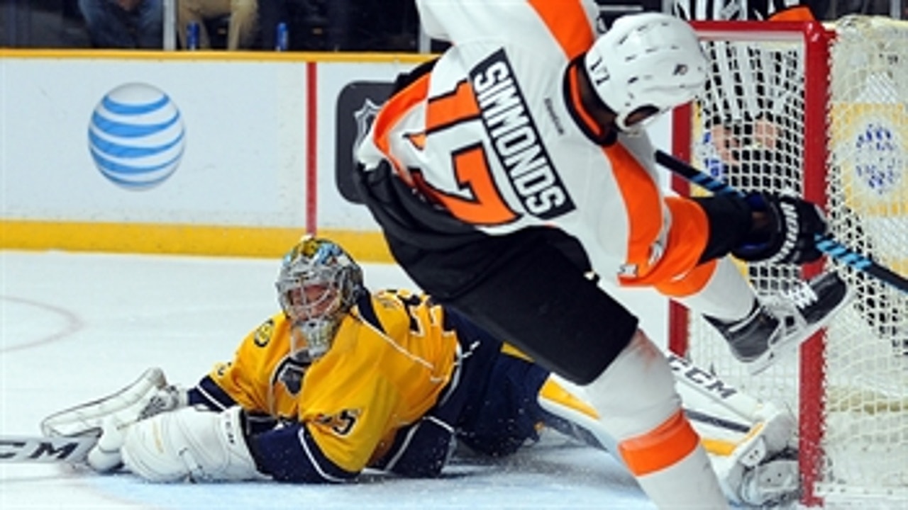 Predators' defense stumbles in 6-3 loss to Flyers