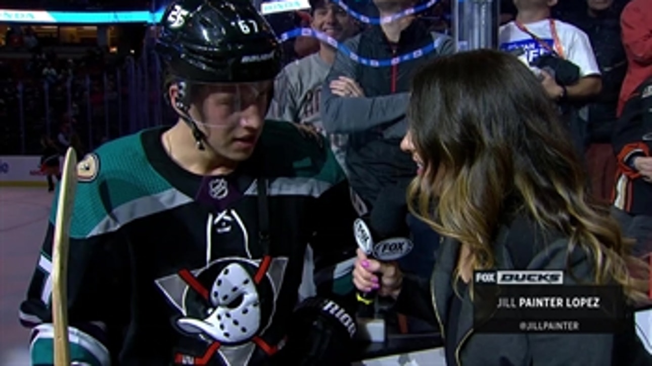 Rickard Rakell talks about his game-winning goal in overtime