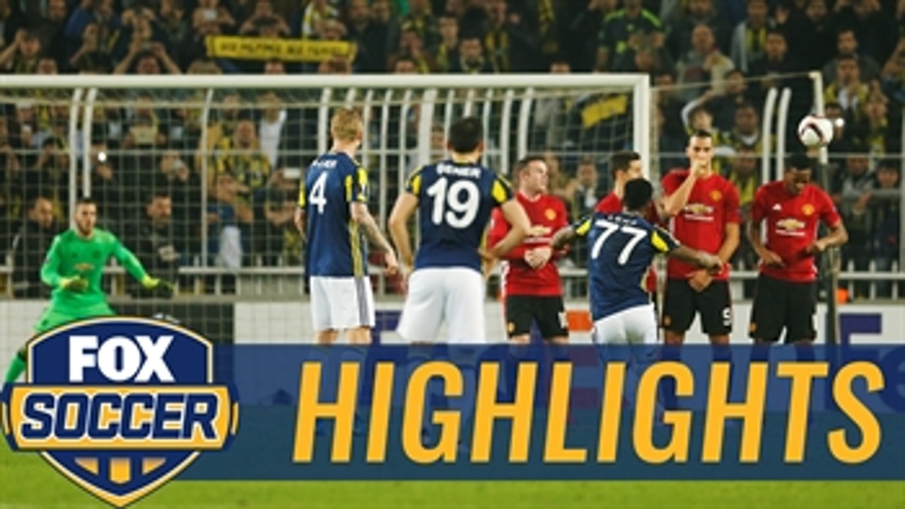 Jeremain Lens free kick doubles Fenerbahce's lead ' 2016-17 UEFA Europa League Highlights