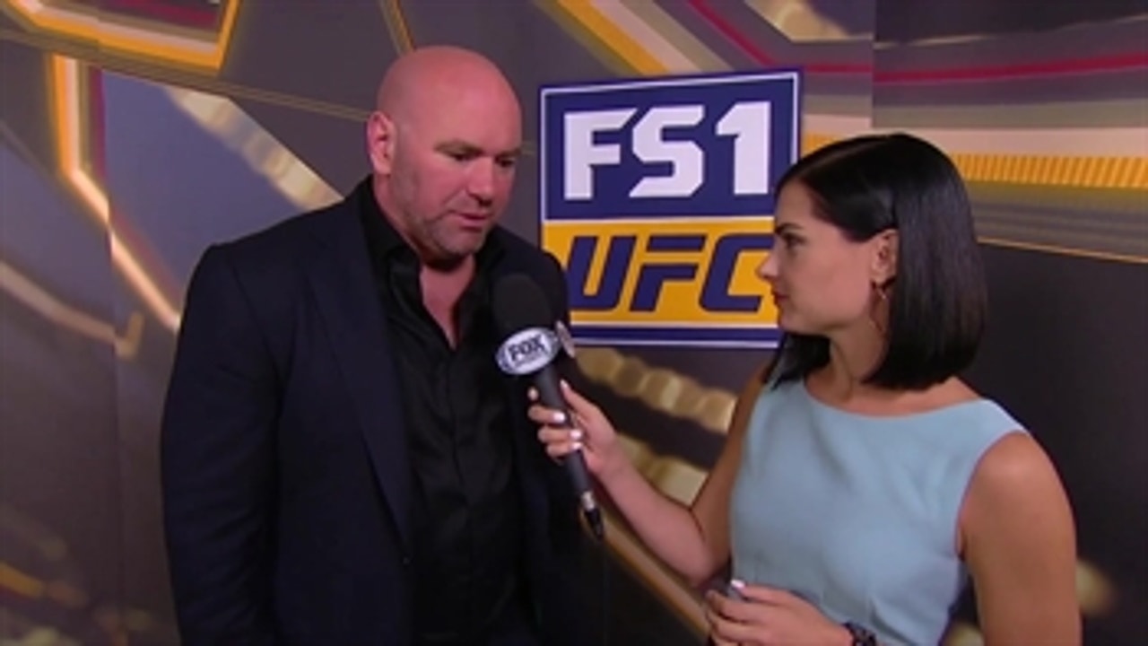 Dana White talks about UFC 225 With Megan Olivi ' INTERVIEW ' UFC 225