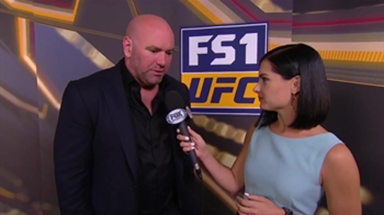 Dana White talks about UFC 225 With Megan Olivi ' INTERVIEW ' UFC 225