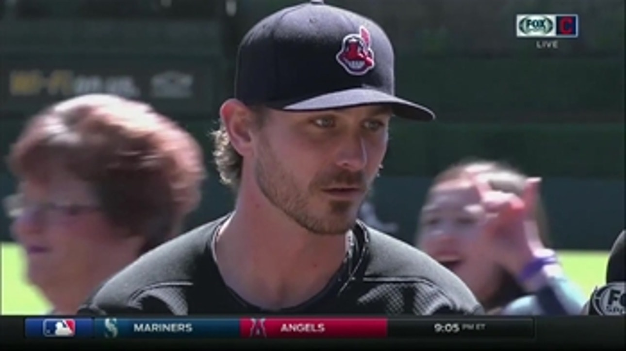 Josh Tomlin is happy to be healthy
