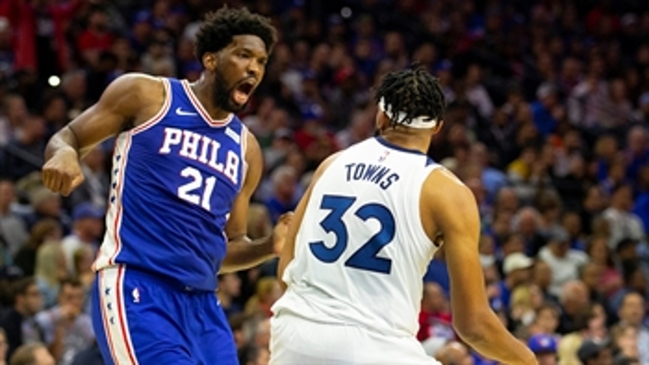 Skip Bayless can't believe how lightly the NBA punished Towns and Embiid for fight