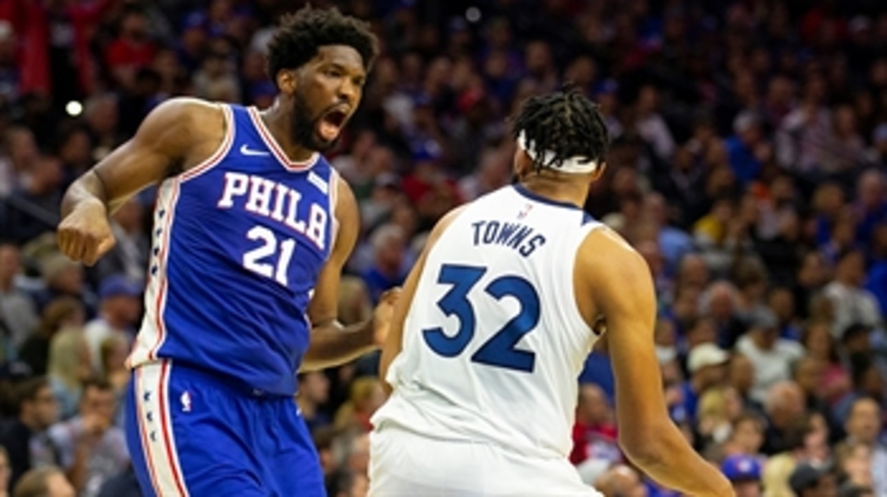 Skip Bayless can't believe how lightly the NBA punished Towns and Embiid for fight