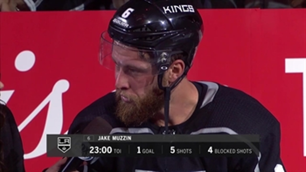 Jake Muzzin on the win and special teams improvement