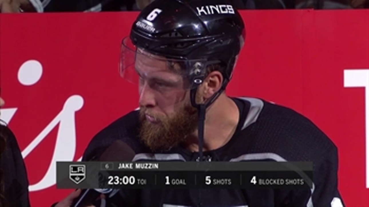 Jake Muzzin on the win and special teams improvement