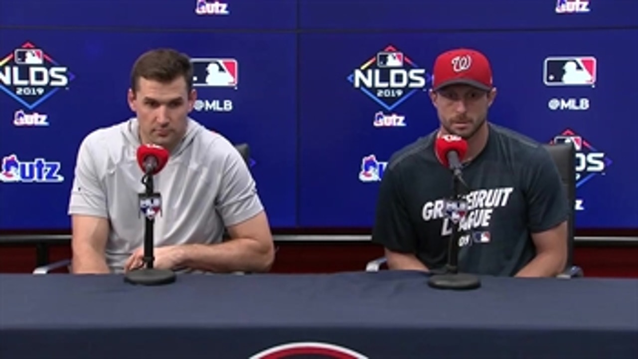 Scherzer, Zimmerman on NLDS Game 5: "This is what we live for" ' FULL PRESS CONFERENCE