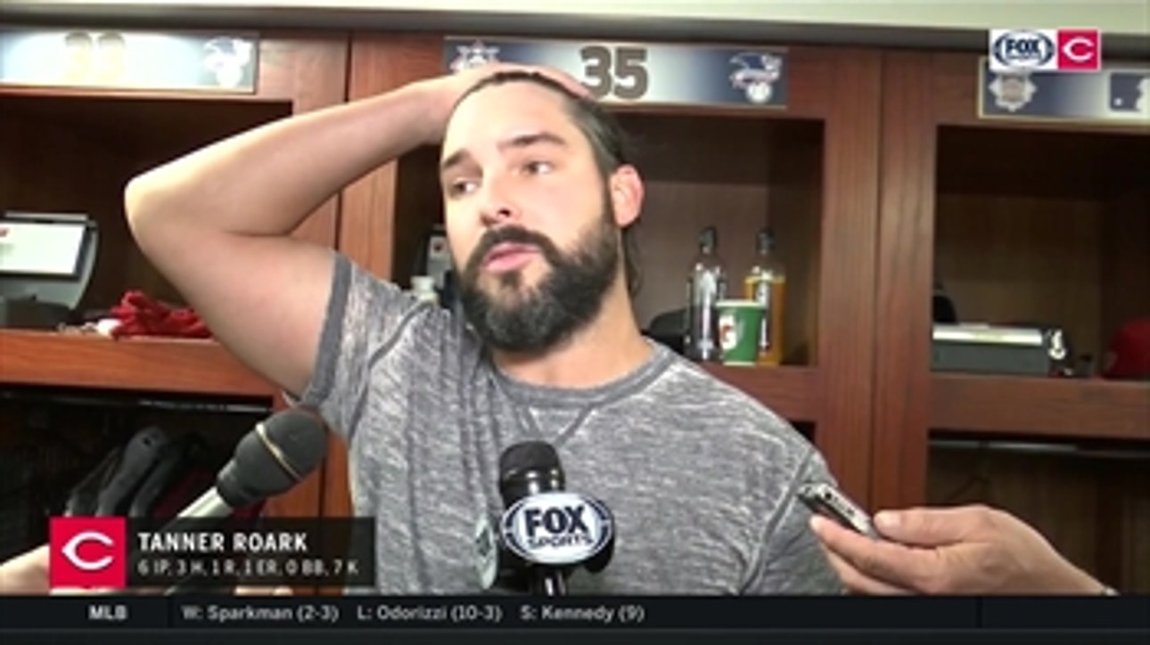 Tanner Roark and the Reds want to keep having fun