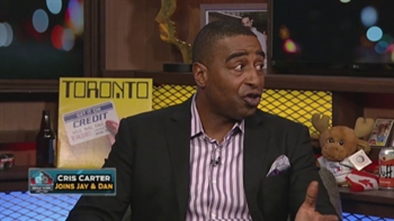Hall of Famer Cris Carter shares advice for Cam Newton on FOX Sports Live