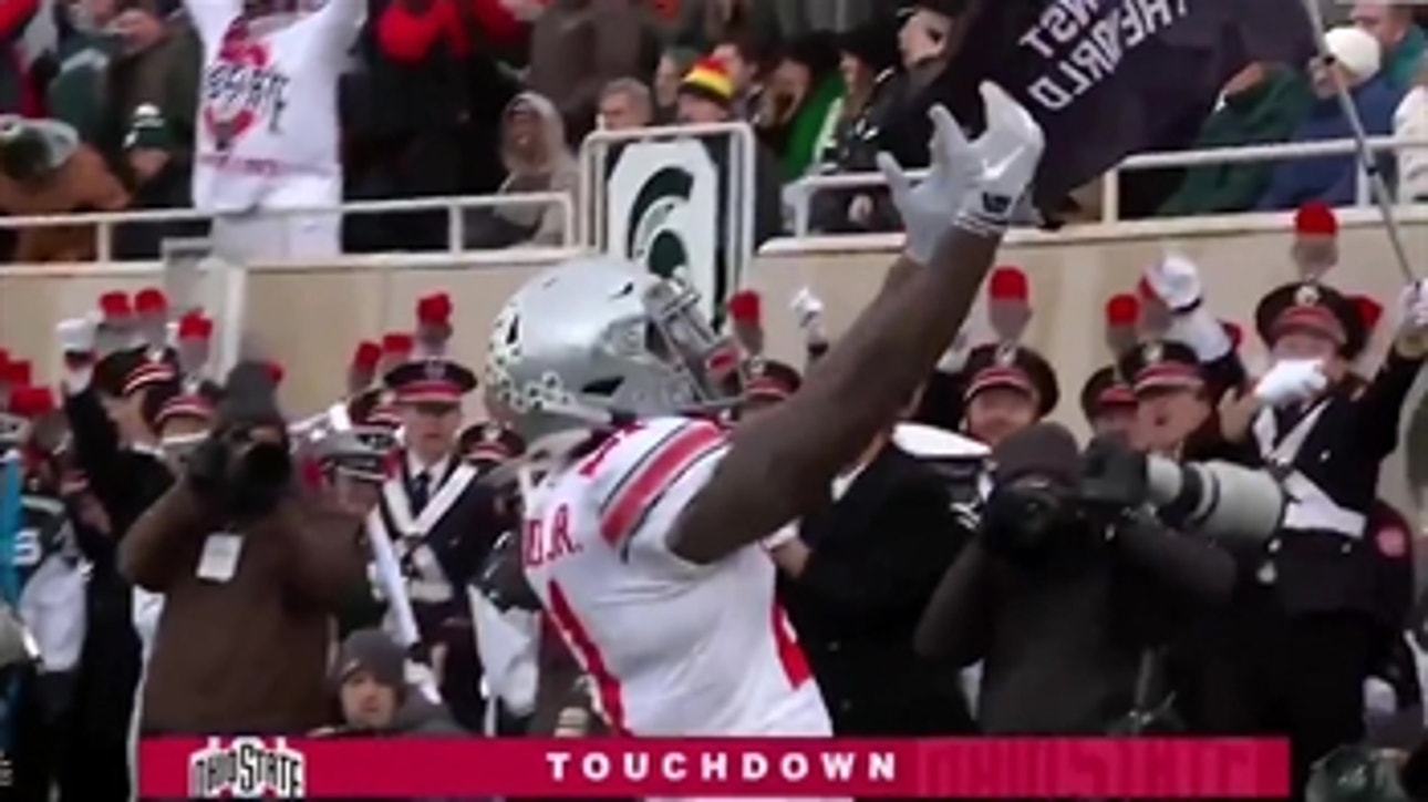 Parris Campbell gets Ohio State on the board with a nifty TD run