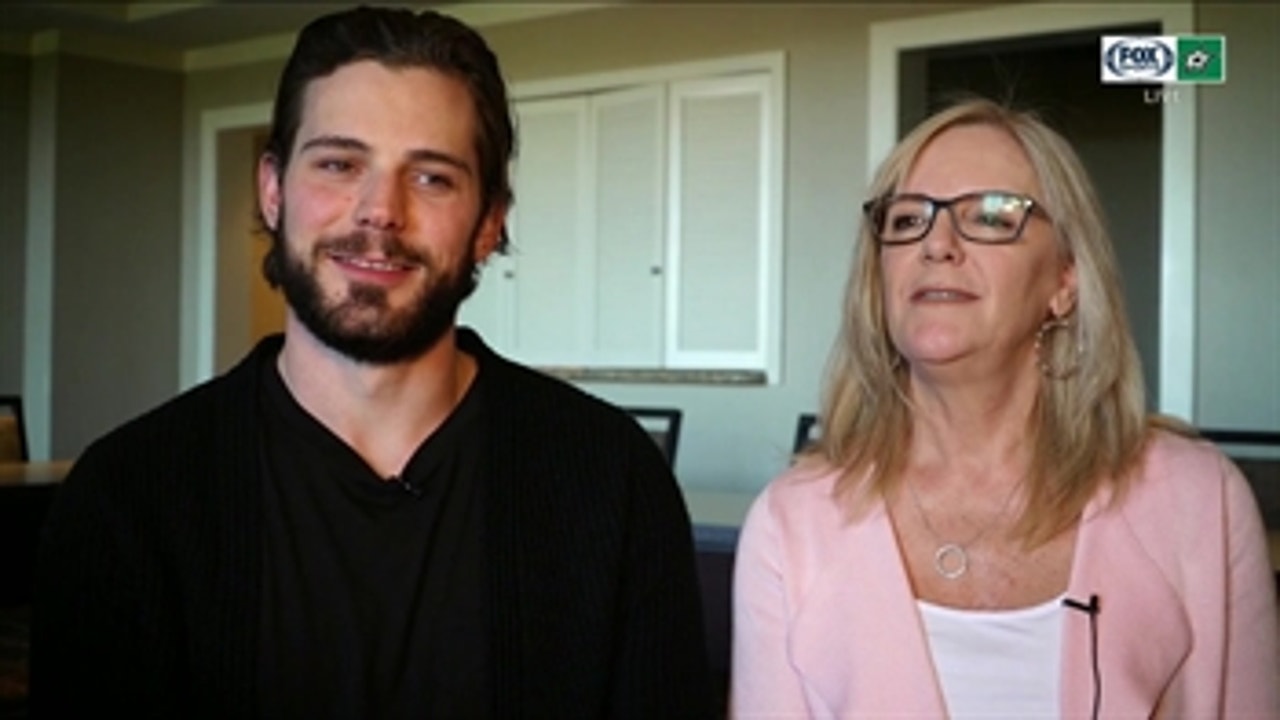 Tyler Seguin and mother tell stories