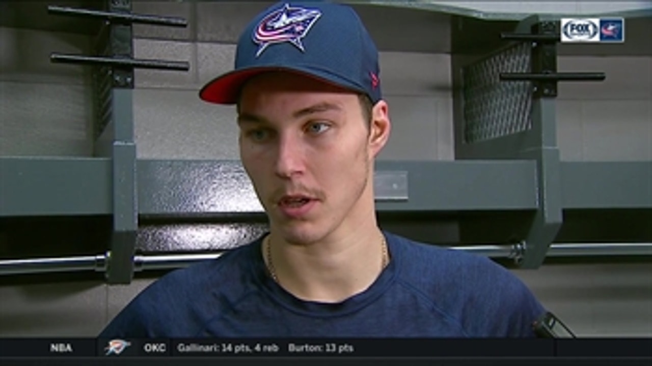 Elvis Merzlikins will learn from his first NHL shootout experience