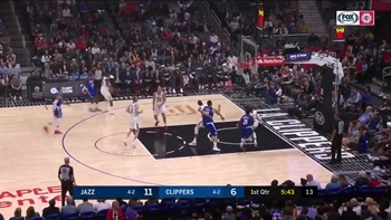 HIGHLIGHTS: Clippers beat Jazz in early-season rematch
