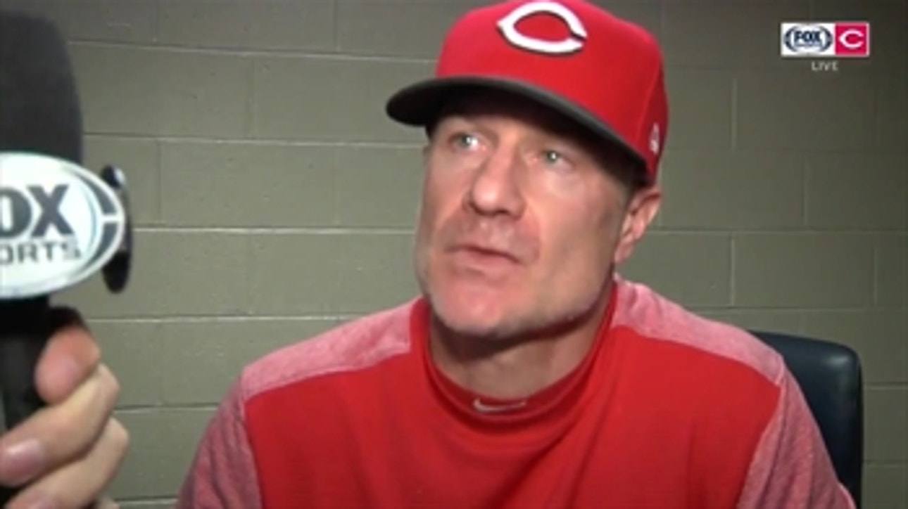 Reds manager David Bell happy to see some offense despite loss