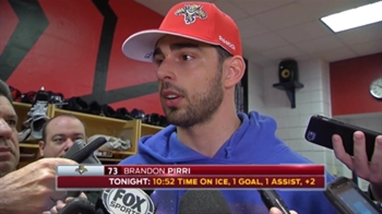 Benching provides extra motivation for Panthers' Pirri