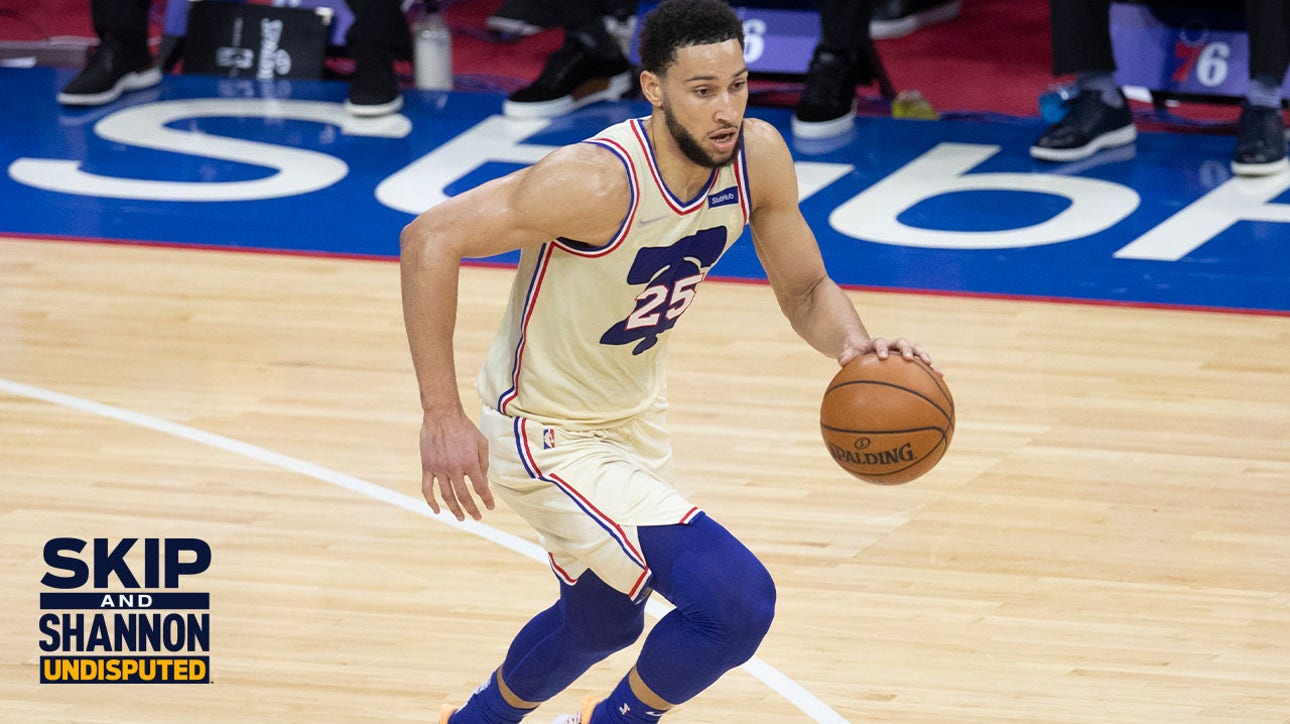 Skip Bayless reacts to report of Ben Simmons surprising the 76ers and arriving to team facility I UNDISPUTED