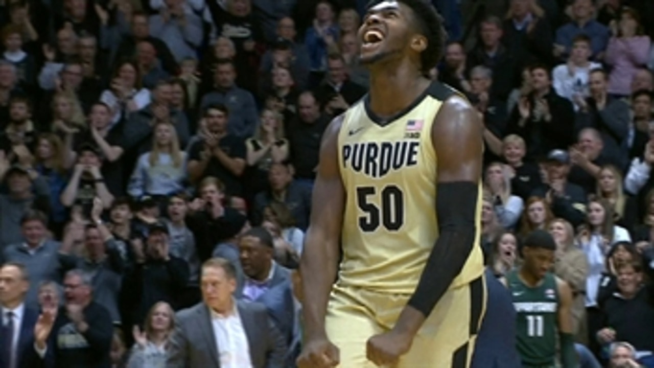 Purdue runs No. 8 Michigan State out of the building in 71-42 statement win