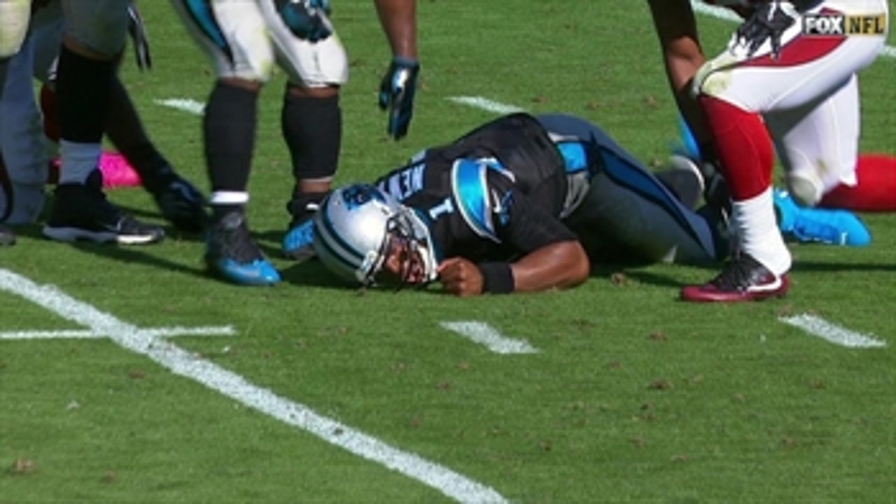 Should officials have called this hit on Cam Newton? Mike Pereira explains