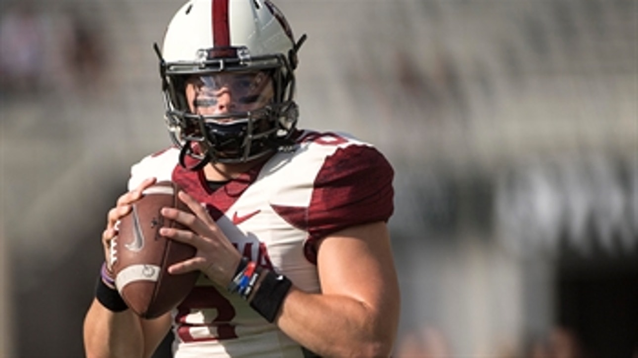 Baker Mayfield showcases his NFL-ready arm by hitting Jeff Badet in stride on this 48-yard TD