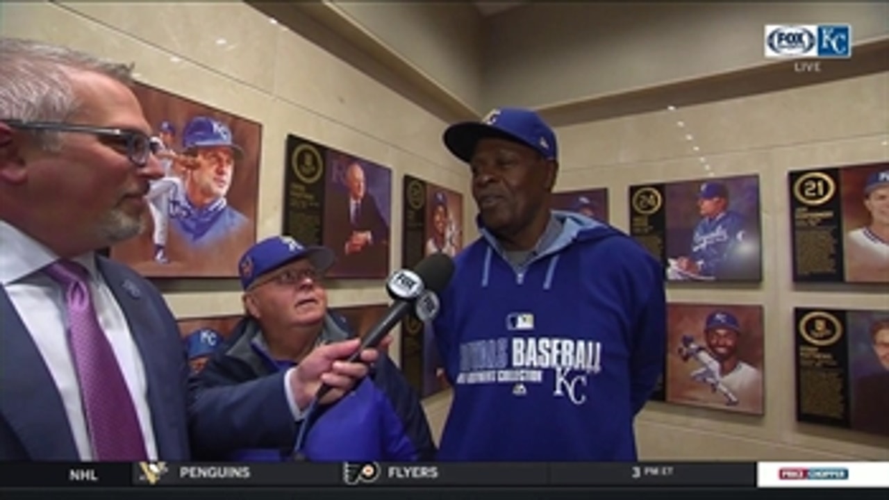 Royals Hall of Famers John Mayberry and Freddie Patek reminisce about their playing days