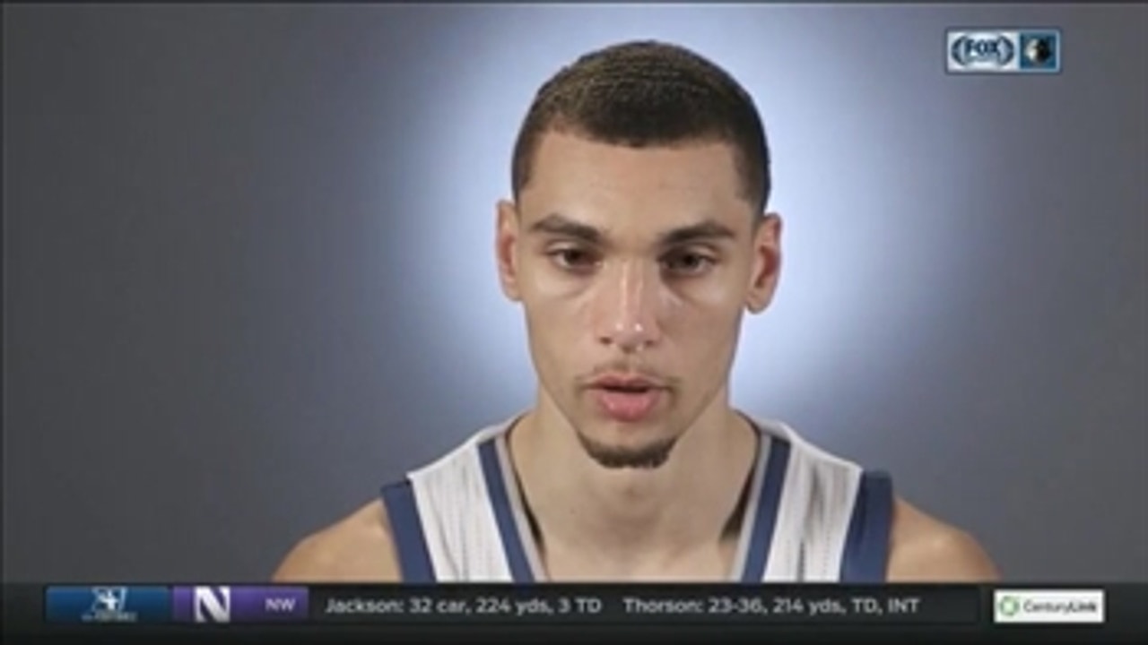 LaVine on Wolves' Big 3: 'We're all best of friends'