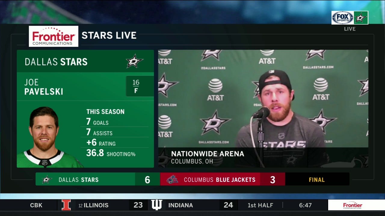 Joe Pavelski: "I feel good right now" | Stars Live