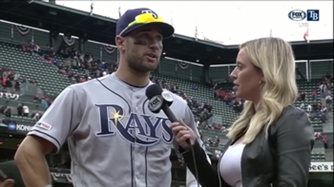 Kevin Kiermaier recaps quick start that powered Rays to their 6th win of the season