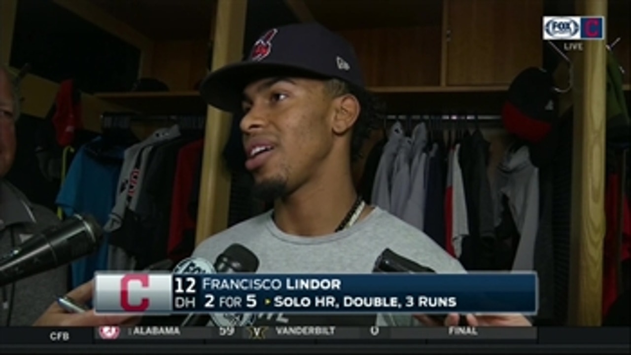 A day at DH was just what Francisco Lindor needed