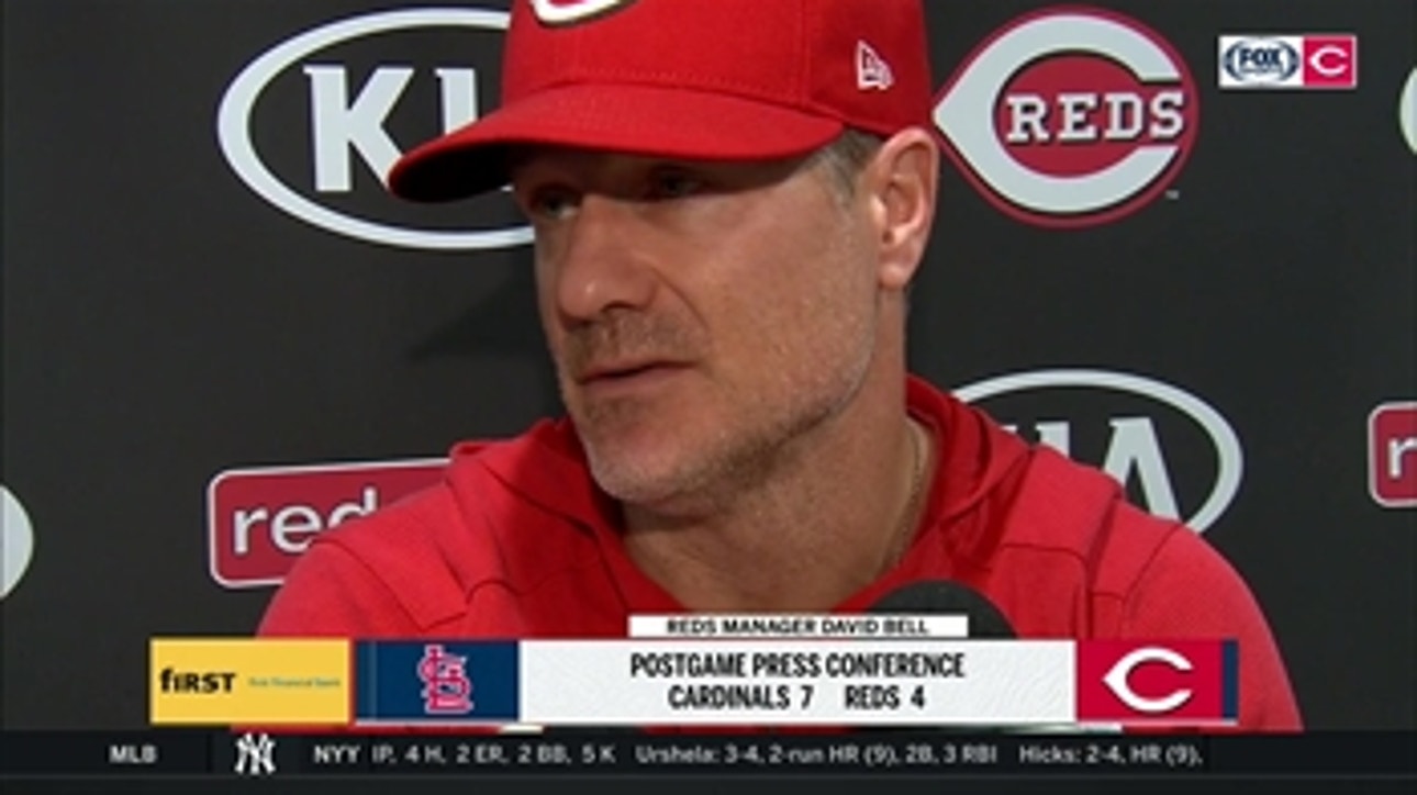 David Bell appreciated how Tanner Roark 'left it all out there on the mound'