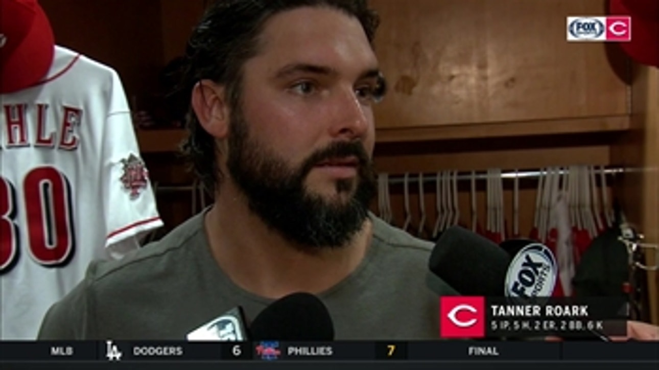 Tanner Roark will be running outside more to get better acclimated to summer heat