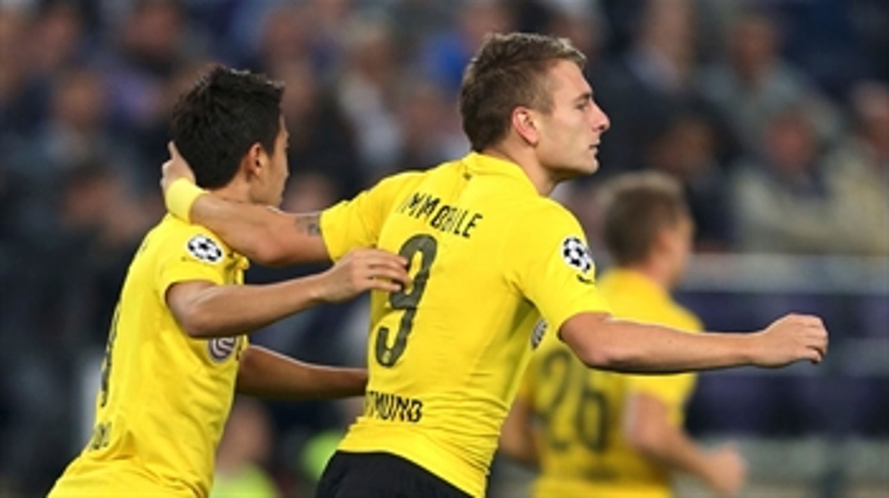 Immobile gives Dortmund early lead