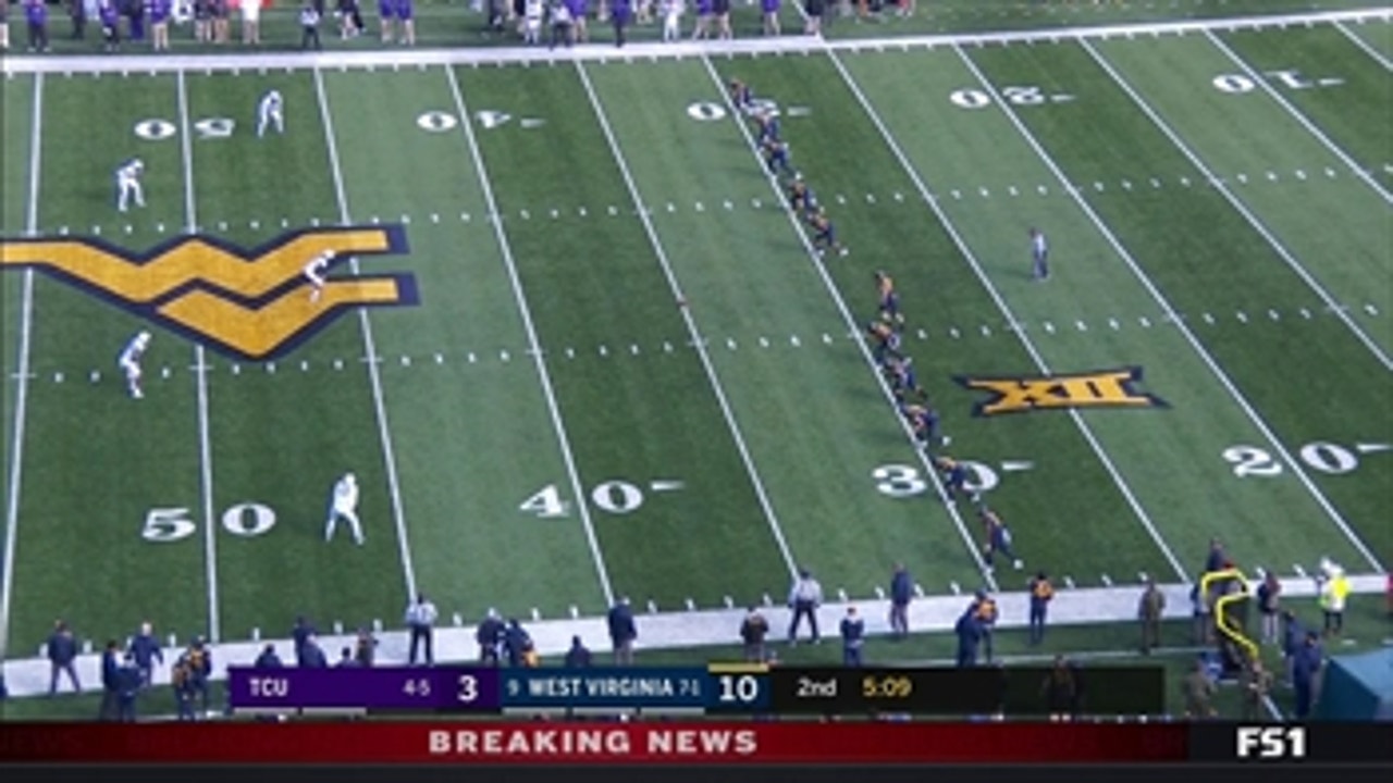 HIGHLIGHTS: WVU Recovers the fumble on the Kick off
