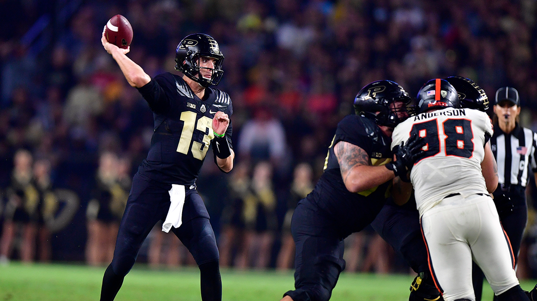 Jack Plummer throws for 313 yards as Purdue hands Oregon State 30-21 loss