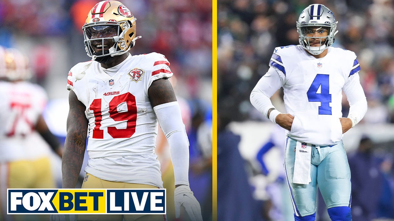 Colin Cowherd: Bet the over and 49ers to cover against the Cowboys I FOX BET LIVE