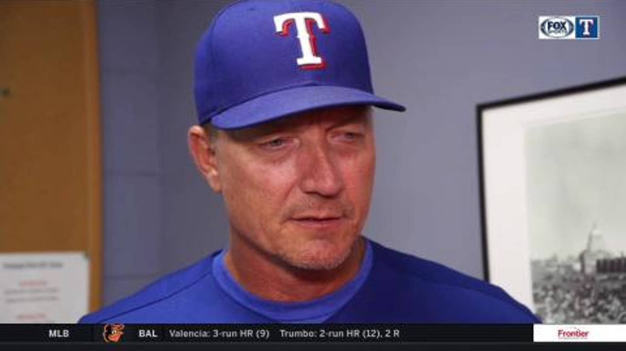 Banister on loss: 'I thought Mike Minor threw the ball well'