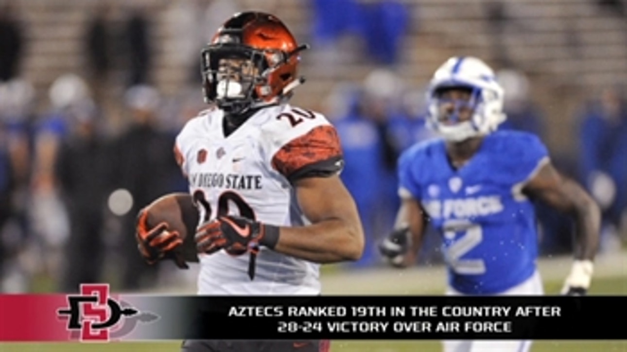 Aztecs crack Top 20 after surviving Air Force Academy