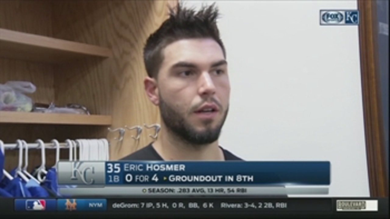 Hosmer: 'We're better than what we're doing right now'