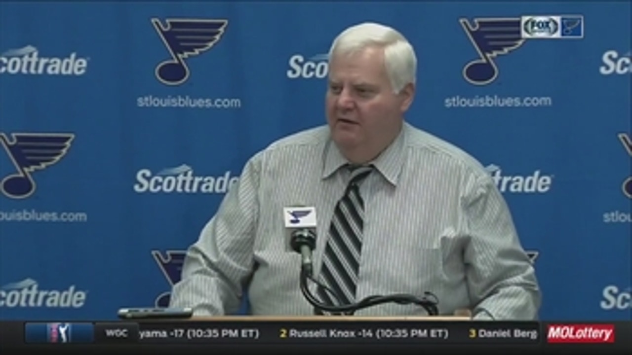 Hitchcock: Blues' win over Kings was 'no day at the beach for either team'