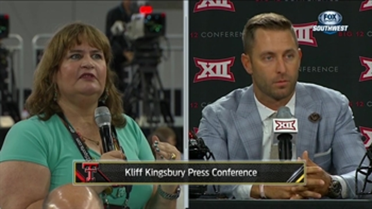 Kingsbury on the HC youth movement in the Big 12
