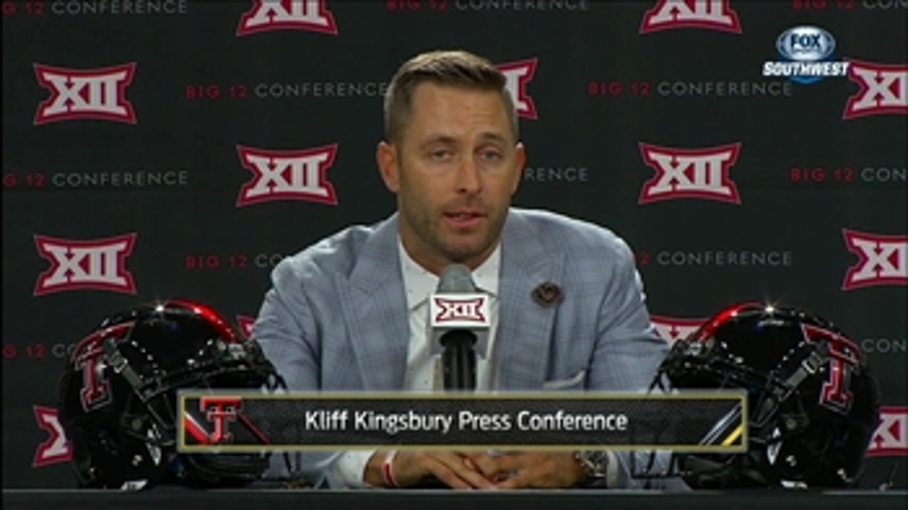 Kliff Kingsbury on what it will take to replace Pat Mahomes
